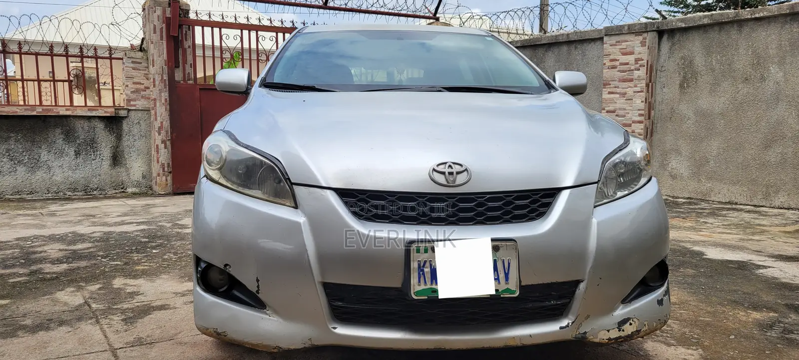 Toyota Matrix 2012 Silver