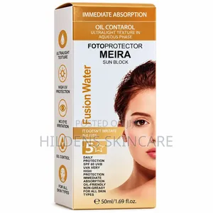 MEIRA Fusion Water Sun Block SPF 60 – Oil-Control Sunscreen 50ml