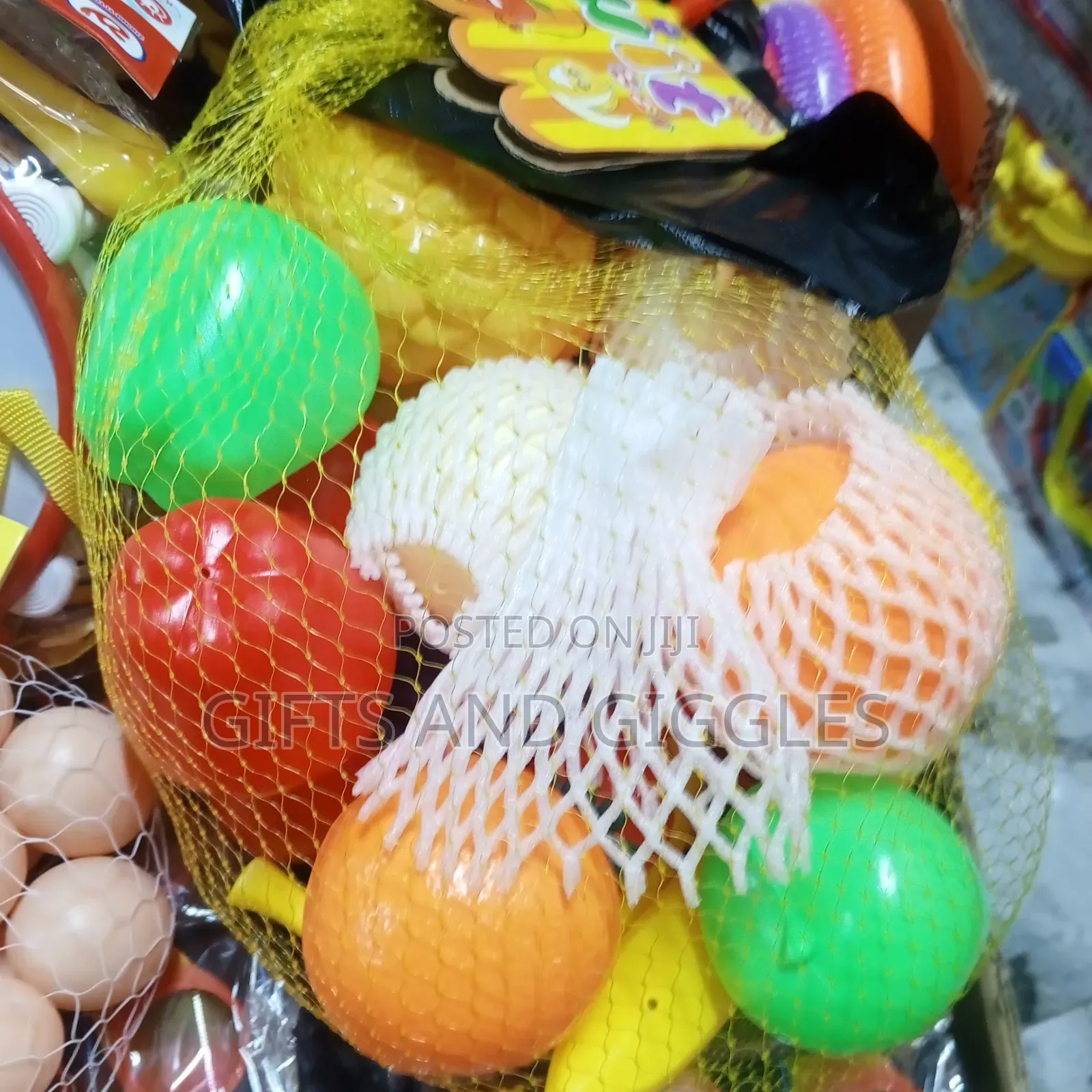 Plastic Fruits for Kids Learning