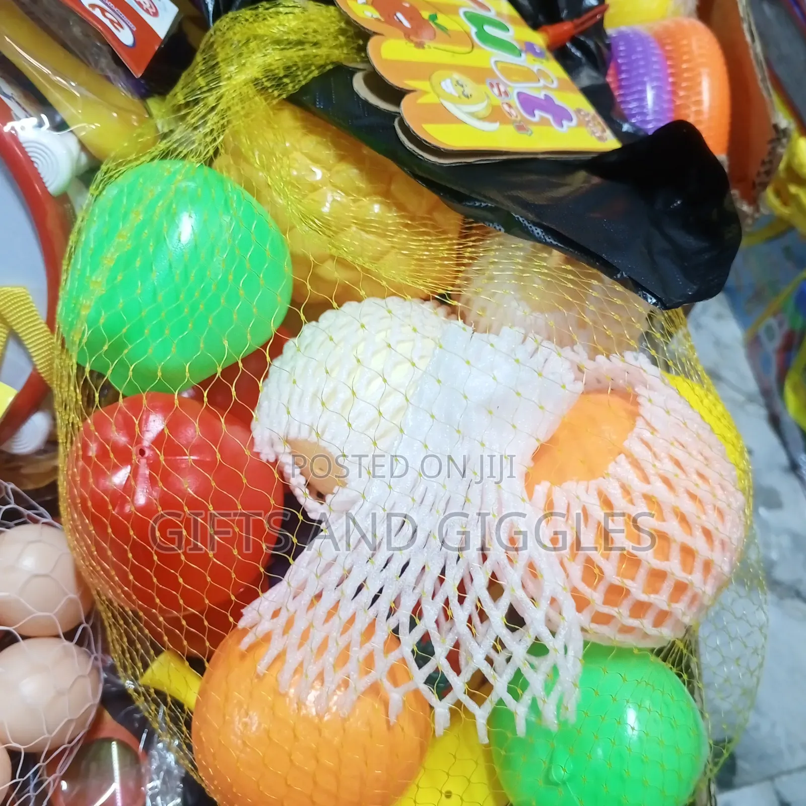 Plastic Fruits for Kids Learning
