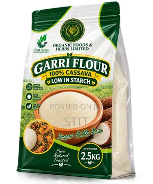 Premium Clean Garri Flour 2.5kg - Stone Free - Party Souvenir