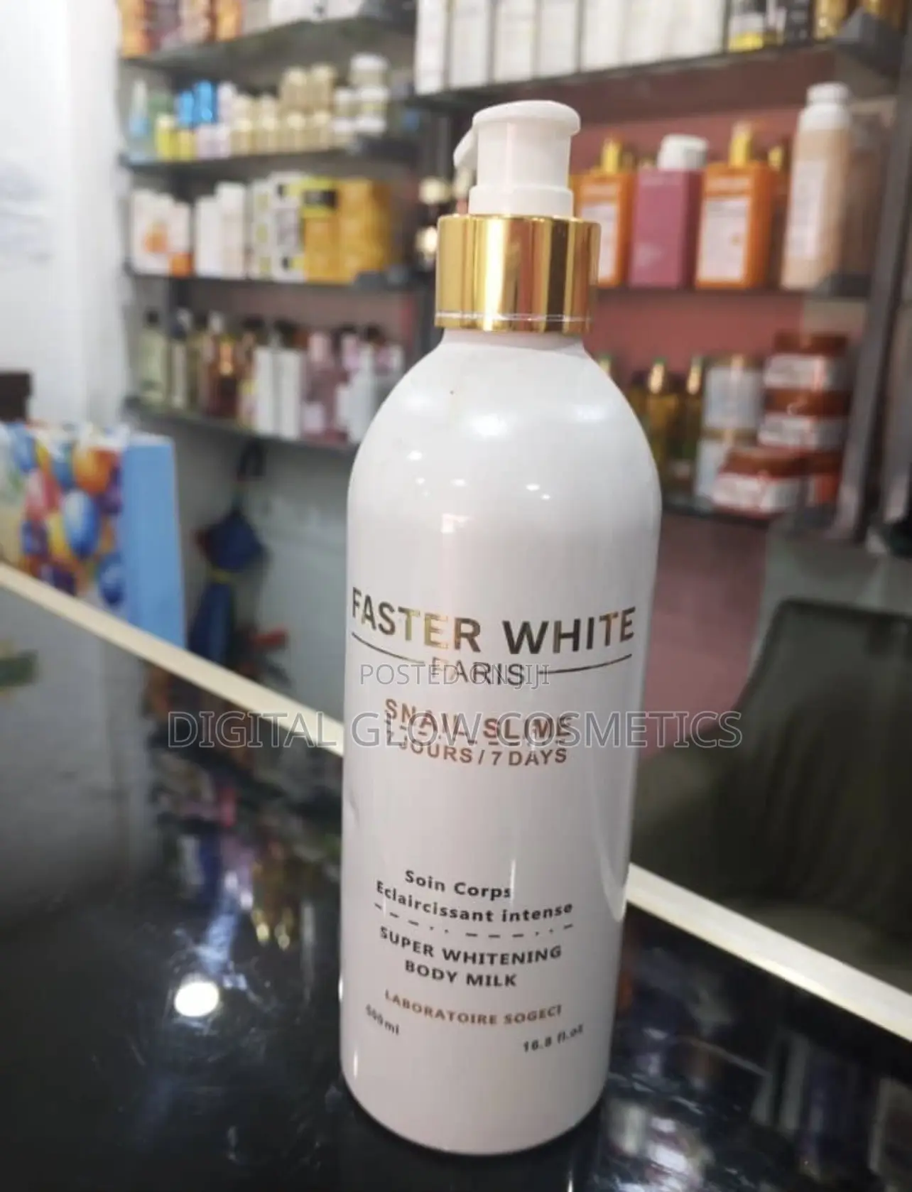 Faster White Body Lotion