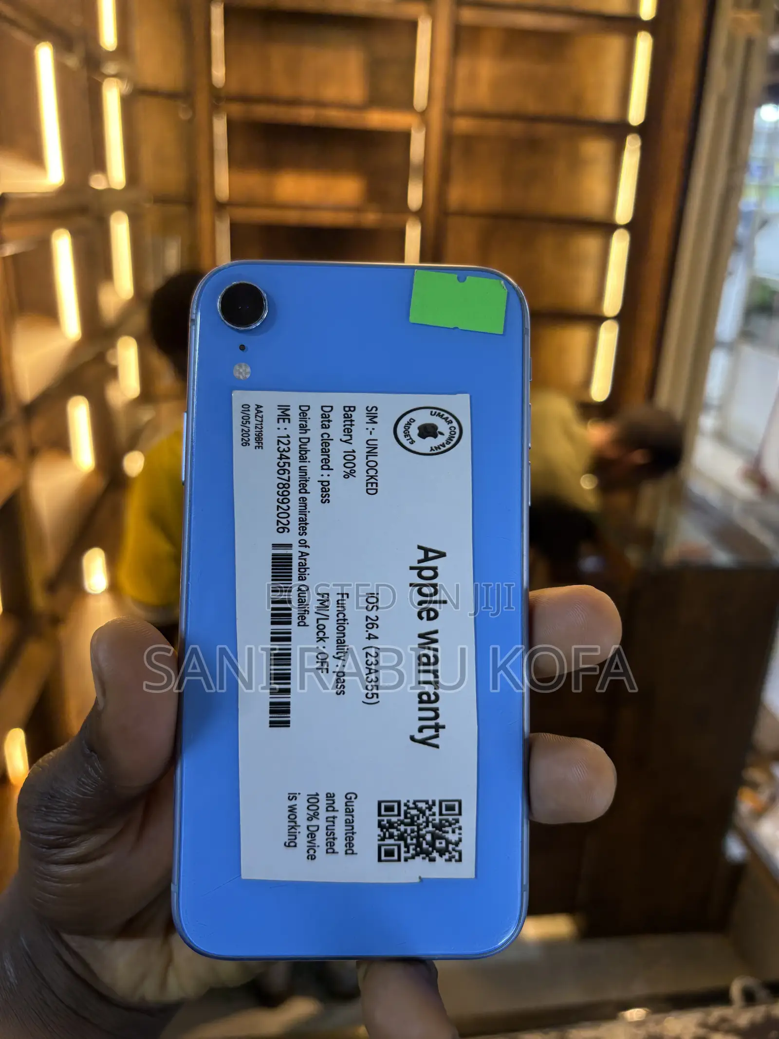 Apple iPhone XR 64 GB Blue