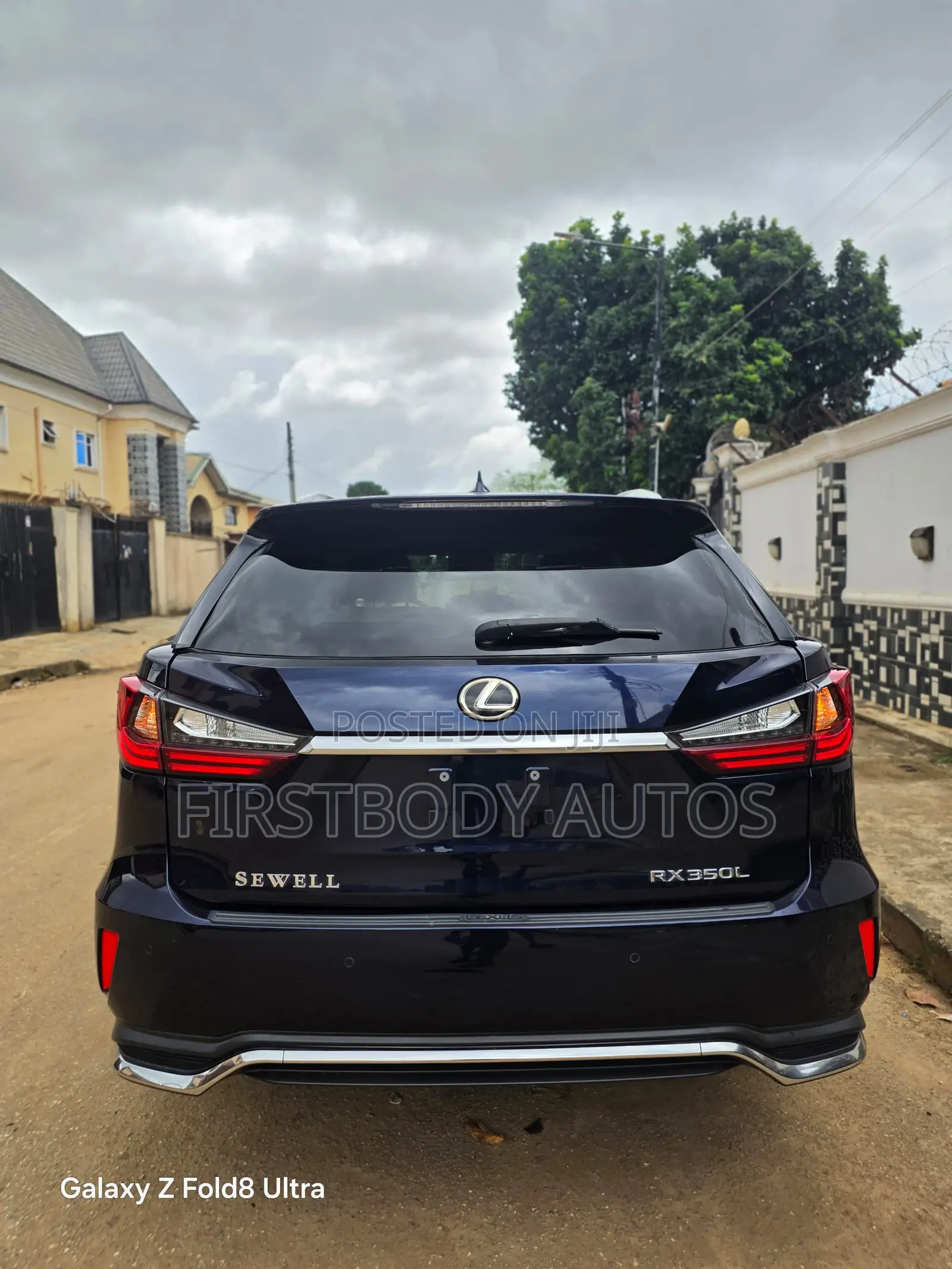 Lexus RX 2018 Blue