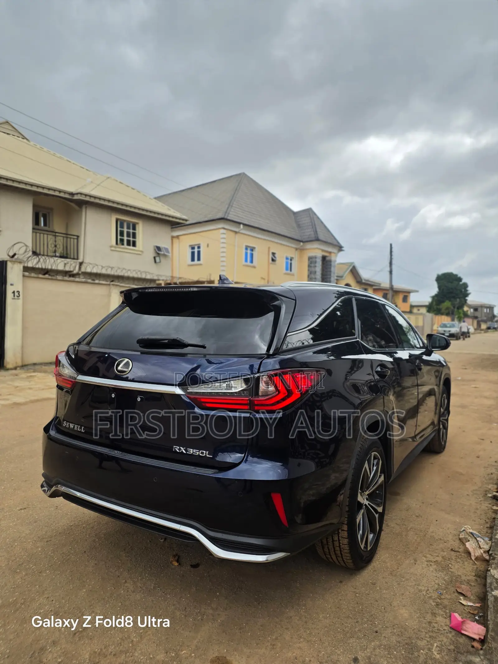 Lexus RX 2018 Blue