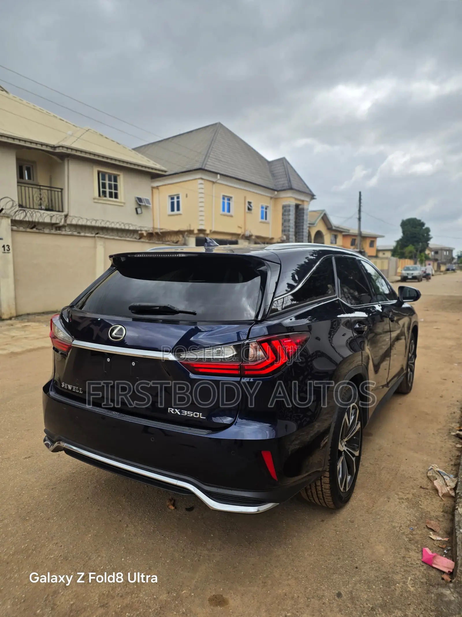 Lexus RX 2018 Blue