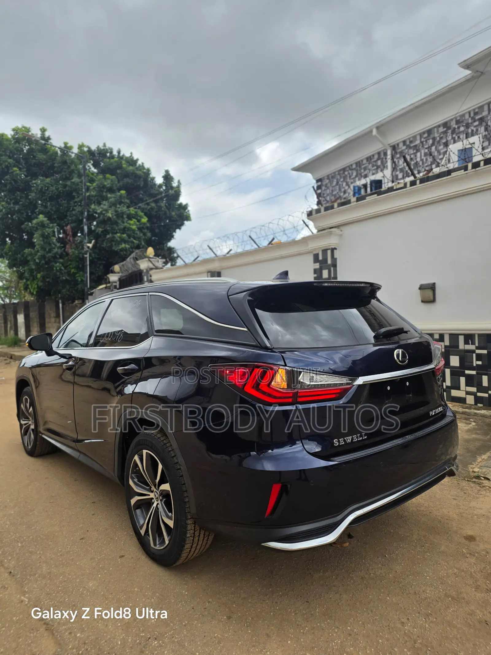 Lexus RX 2018 Blue