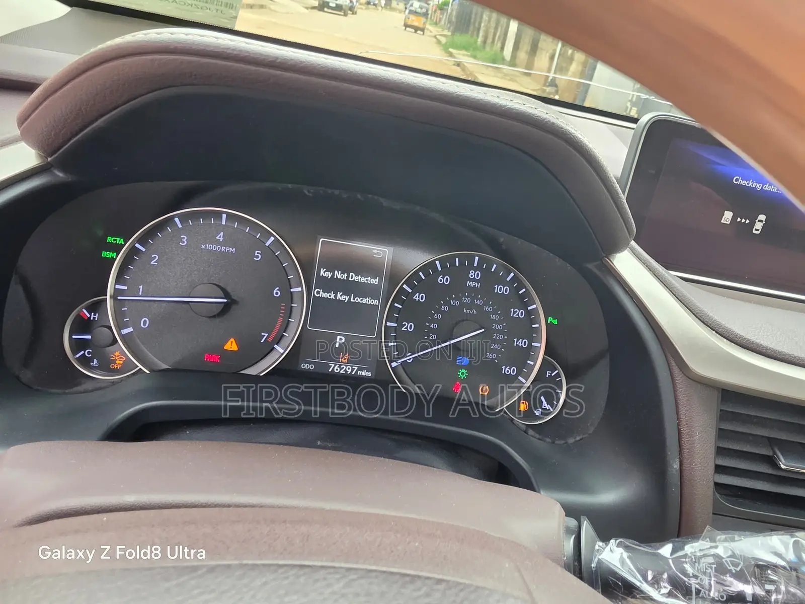 Lexus RX 2018 Blue