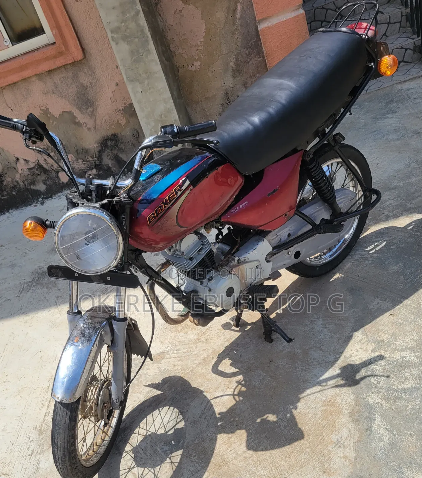 Bajaj Boxer 100 2022 Purple