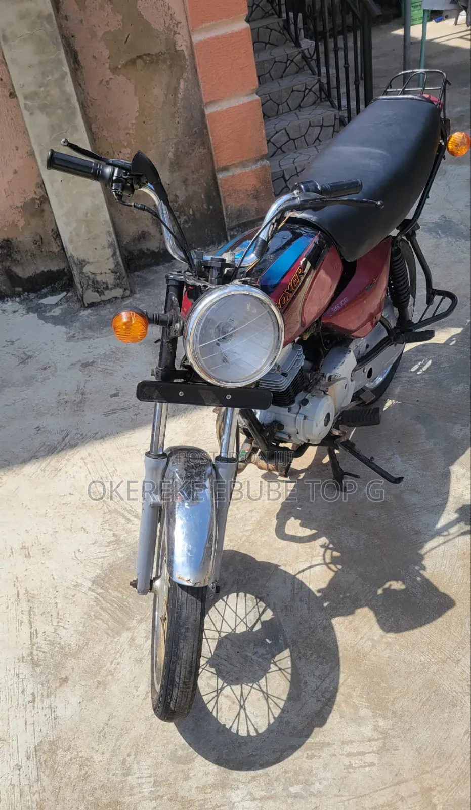 Bajaj Boxer 100 2022 Purple
