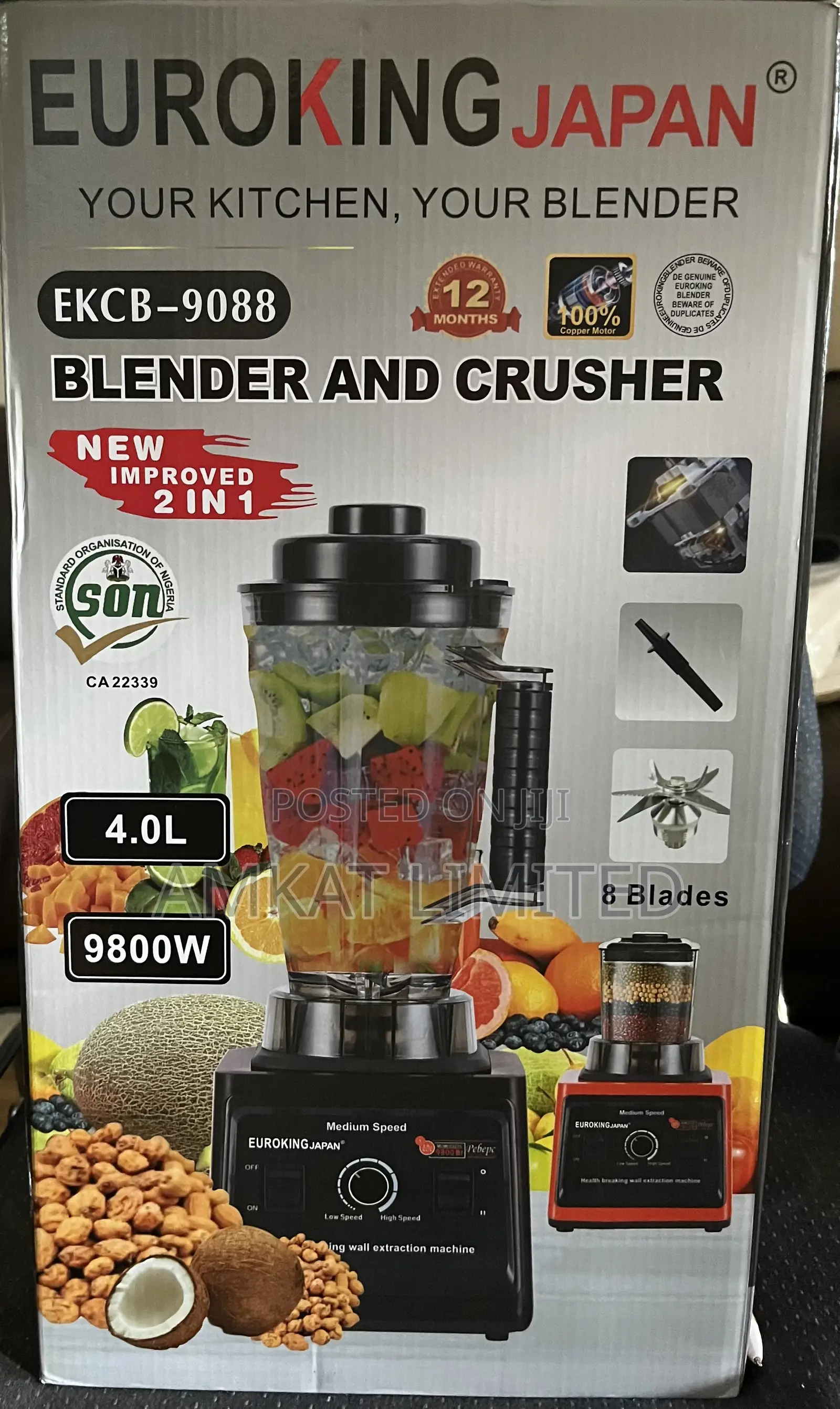 Euroking Blender and Crusher