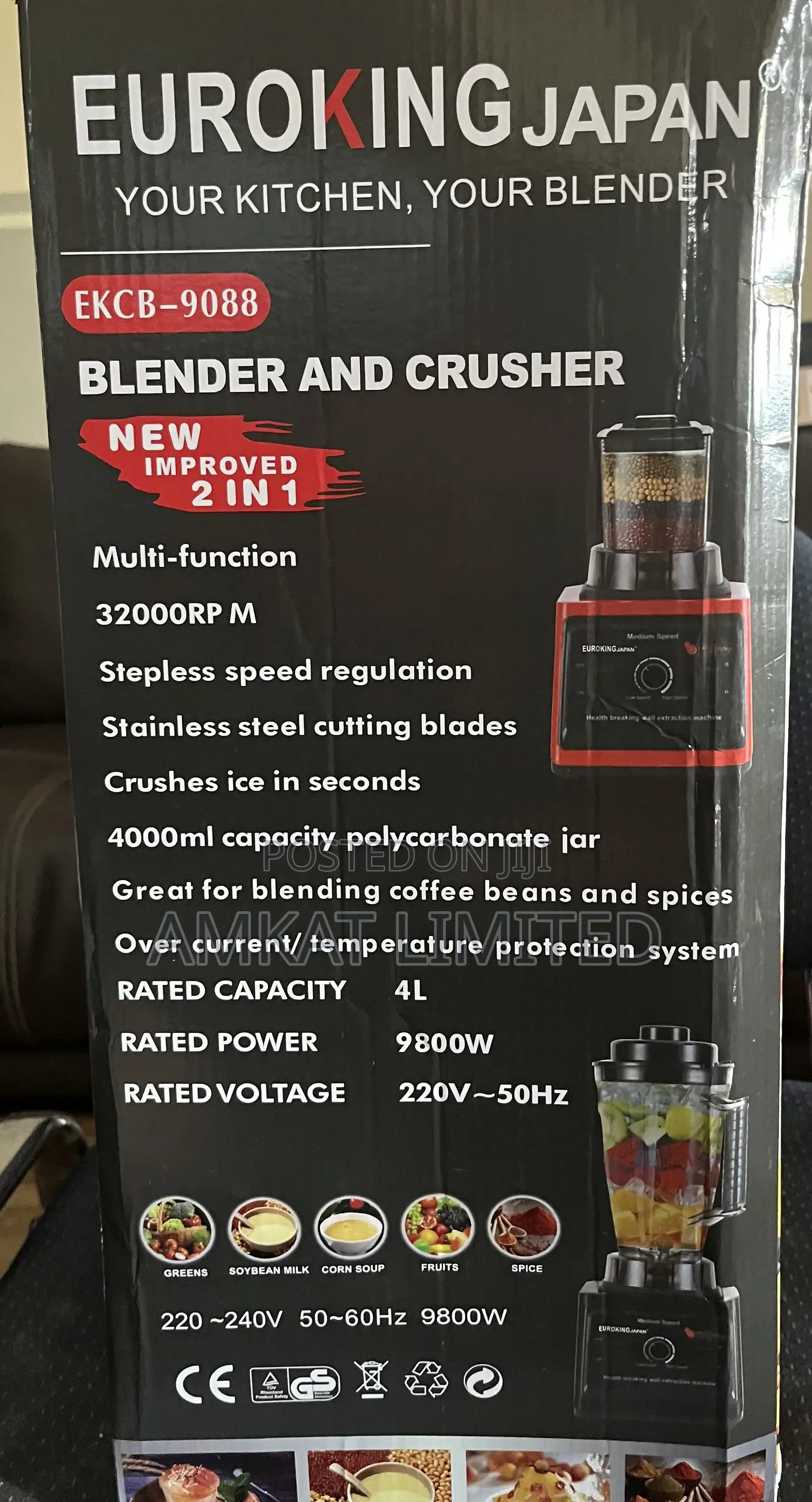 Euroking Blender and Crusher