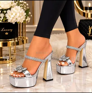 Original Designer High Heels Slippers.