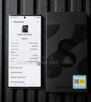 Samsung Galaxy S22 Ultra 5G 256 GB Green