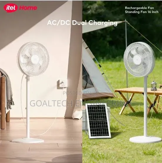 Solar Rechargeable Fan