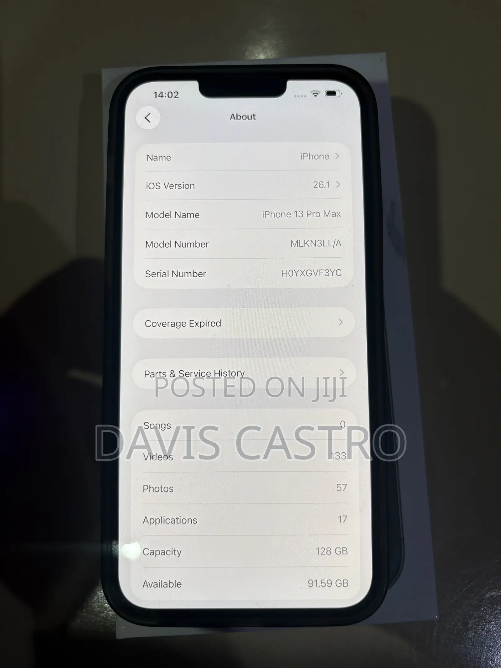 Apple iPhone 13 Pro Max 128 GB Gold