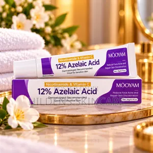 MOOYAM 12% Azelaic Acid Cream With Niacinamide & Vitamin C – 20g