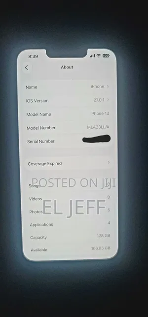 Apple iPhone 13 128 GB Black