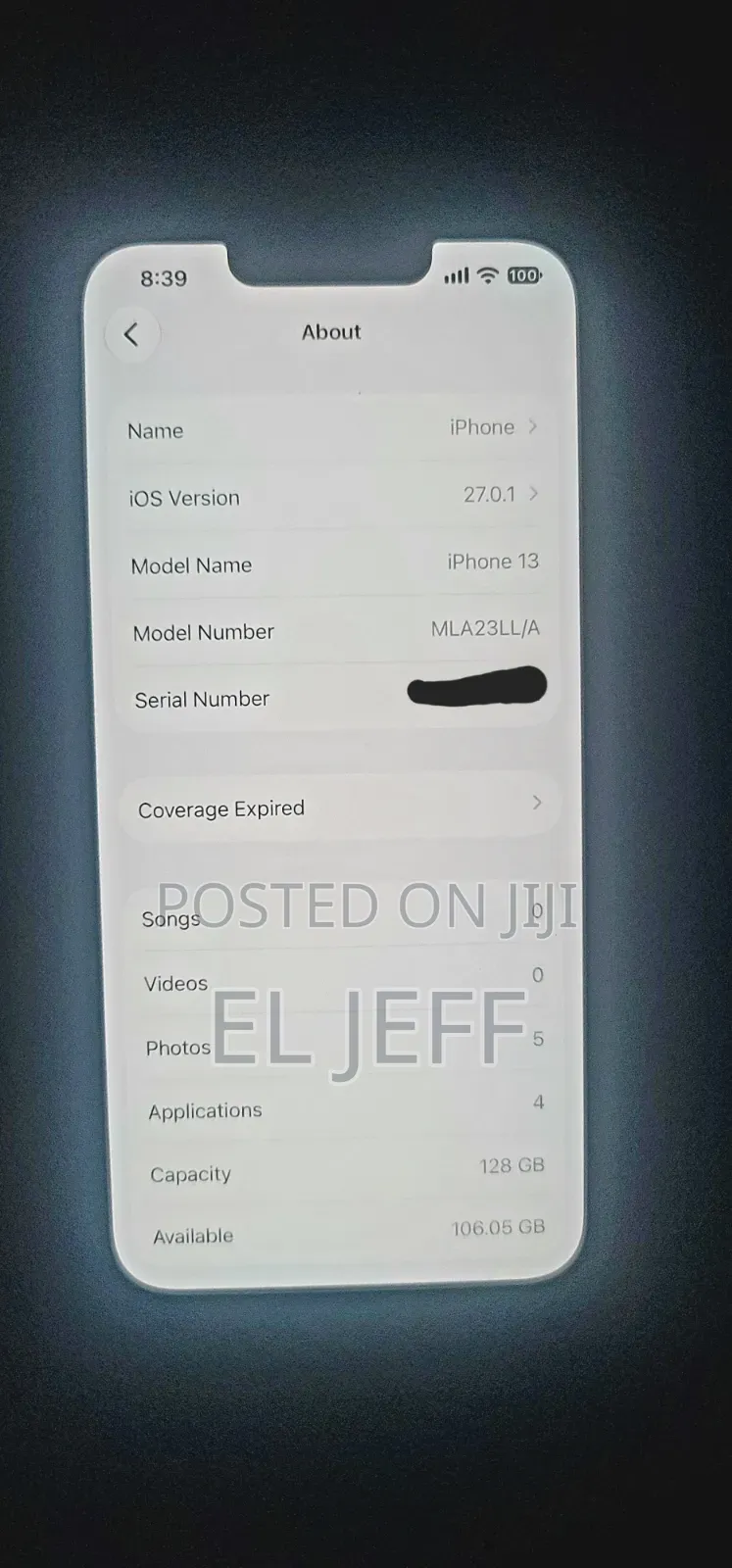 Apple iPhone 13 128 GB Black