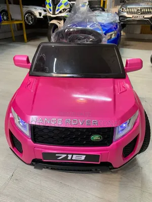 Pink Range Rover Electric Children Car With Bluetooth and Remote