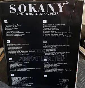 Sokany Kitchen Master Stand Mixer