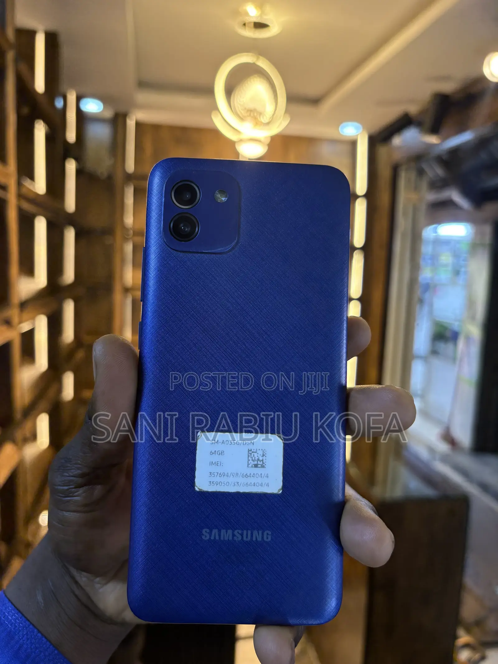 Samsung Galaxy A03 64 GB Blue