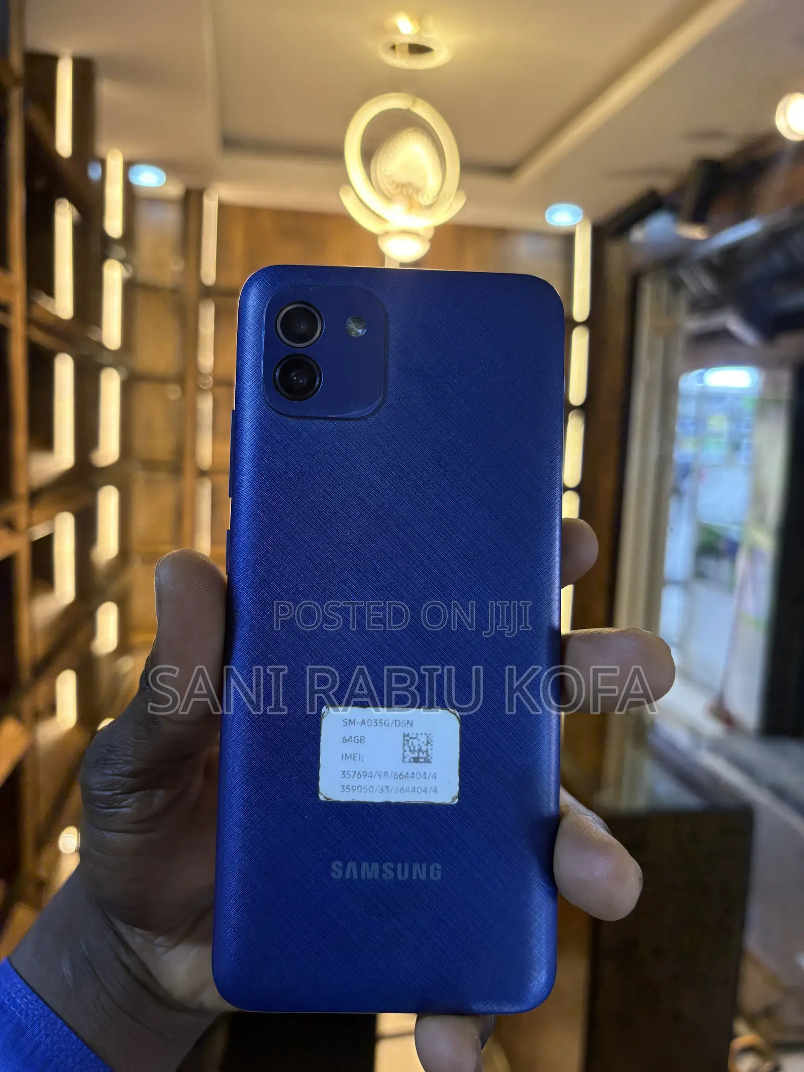 Samsung Galaxy A03 64 GB Blue