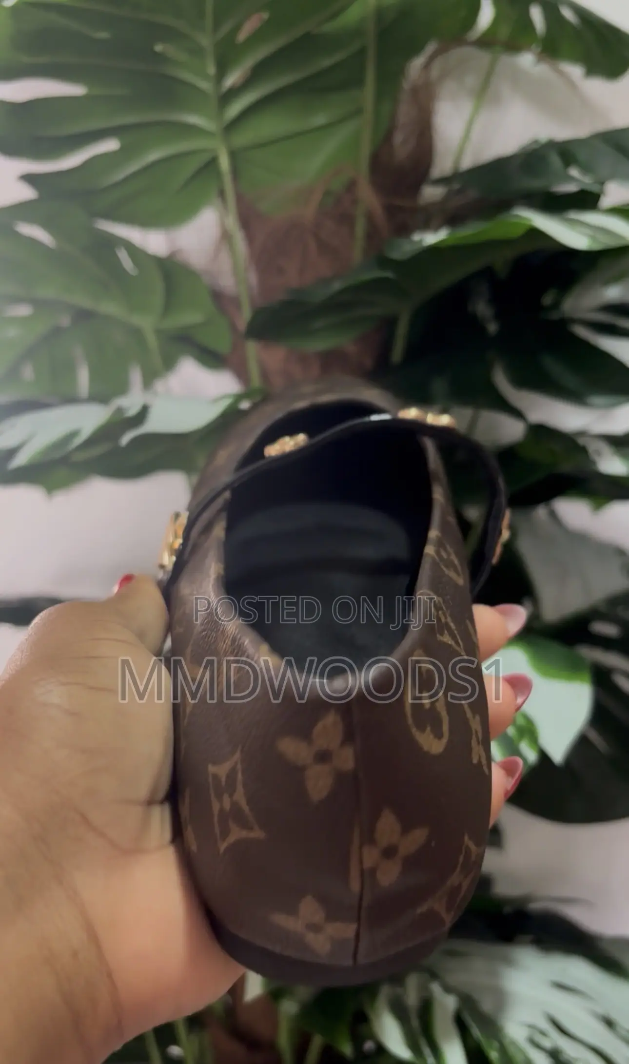 Leather LV Ballerina
