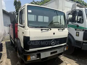 Foreign Used Mercedes Benz 814 Open Body Truck.
