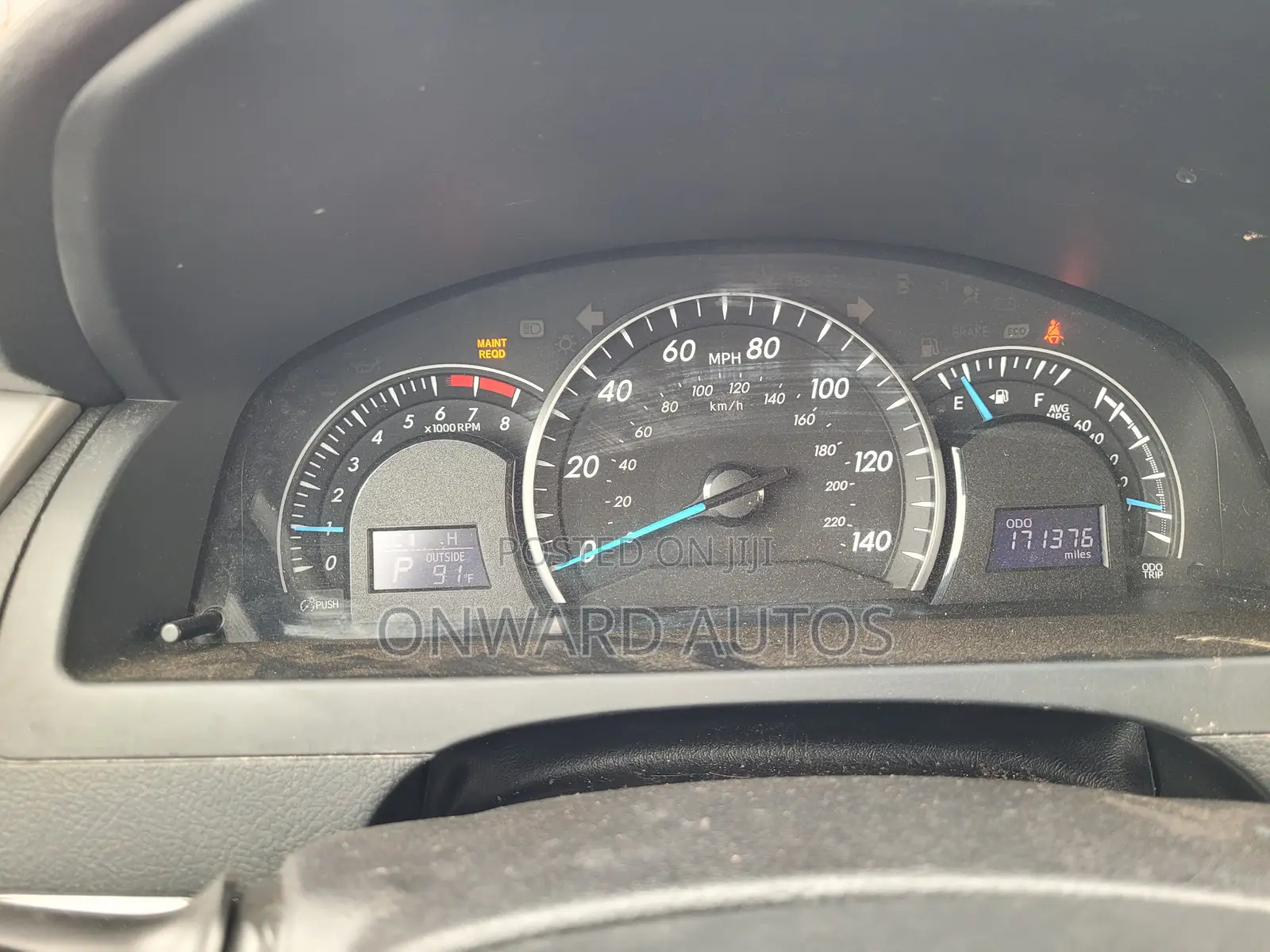 Toyota Camry 2012 Gray