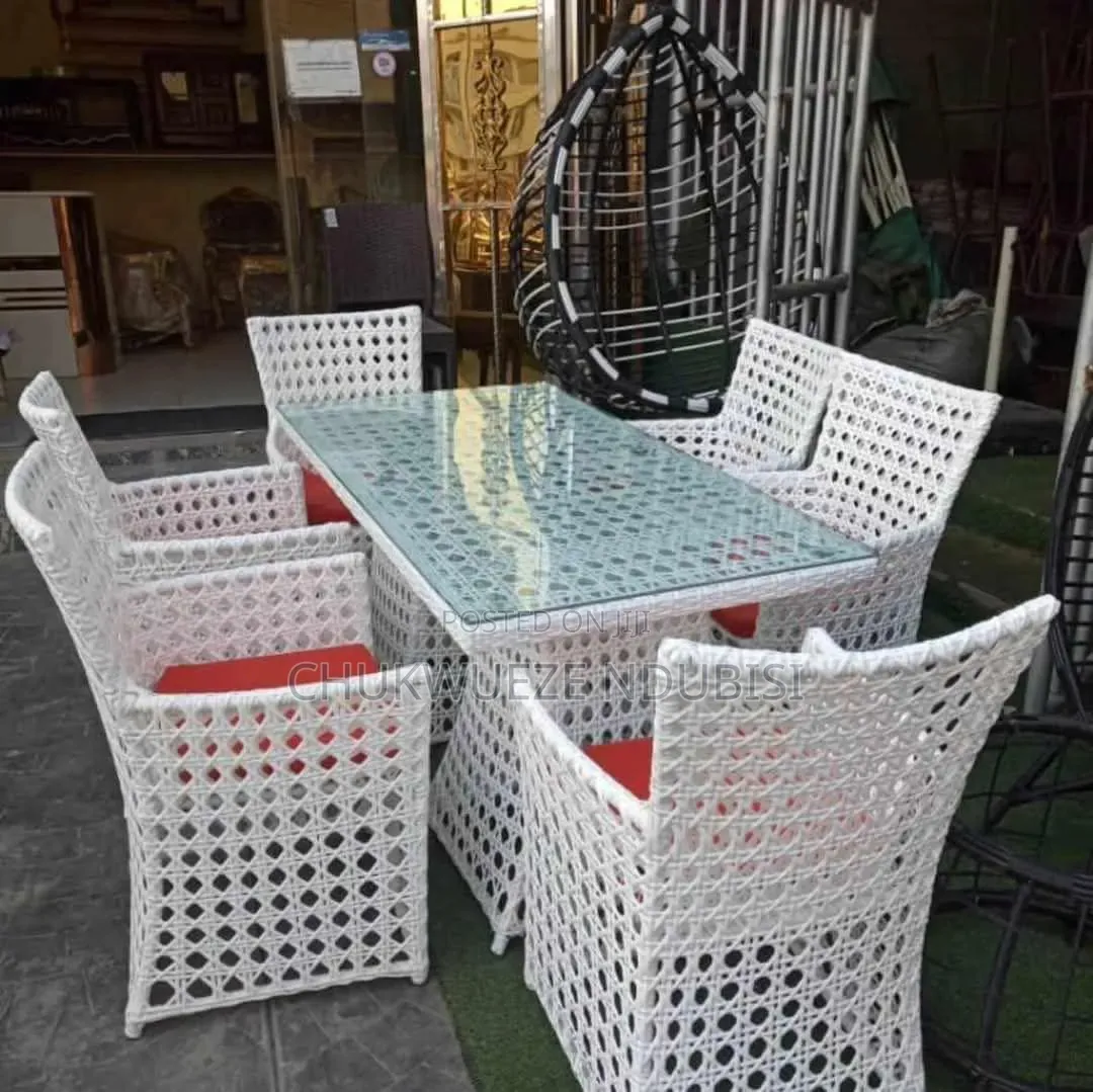 Rattan Chairs and Tables.