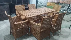 Rattan Chairs and Tables.