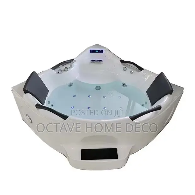 Four Handle Jaccuzzi Bathtub (White)