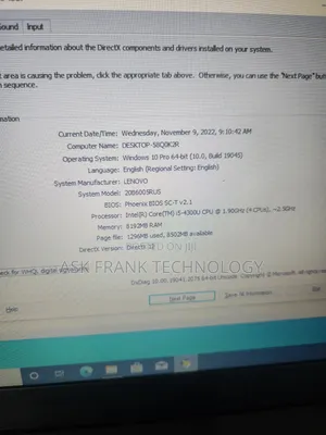 Laptop Lenovo ThinkPad T440 8GB Intel Core i5 HDD 320GB