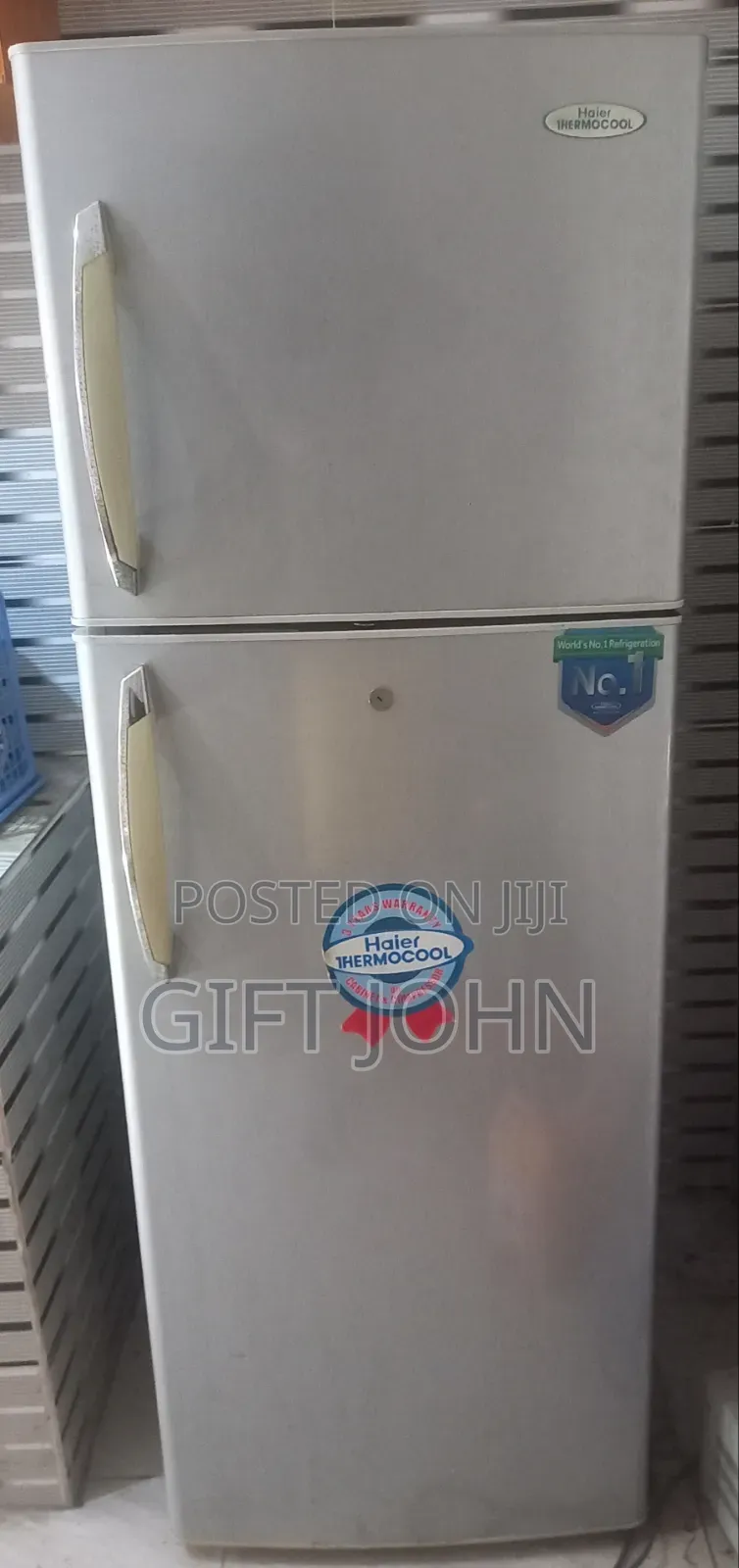 350L Haier Thermocool Double Door Refrigerator