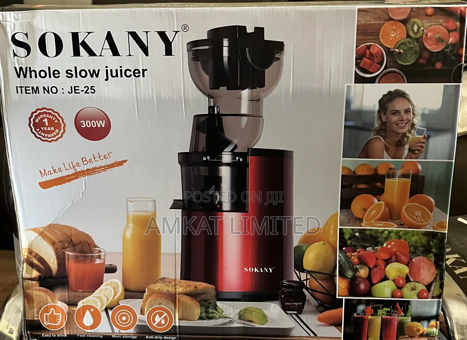 Sokany Whole Slow Juicer
