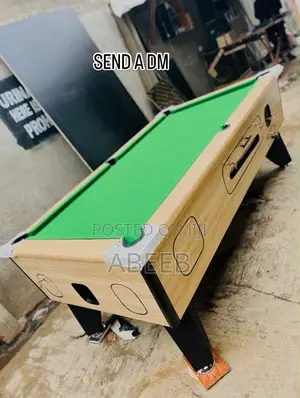 7ft Standard Billiard Table Blue & Green - With Complete Accessories