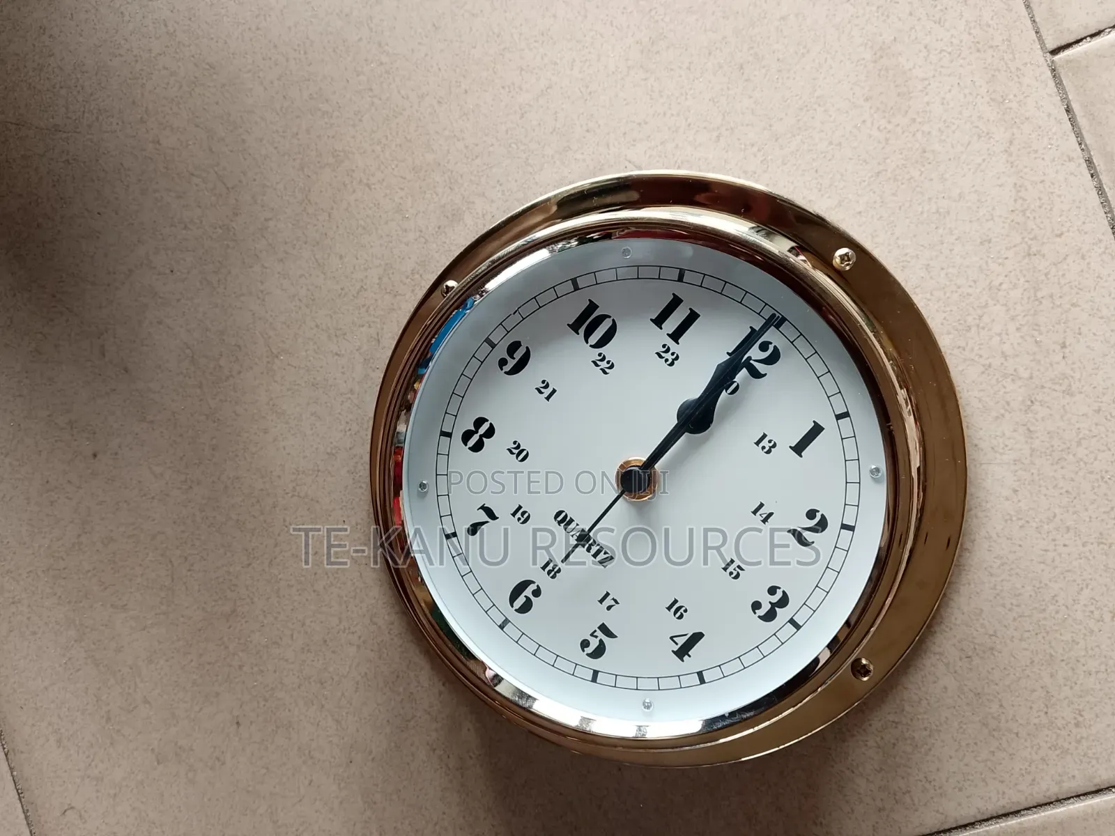 Weems & Plath Atlantis Quartz Clock