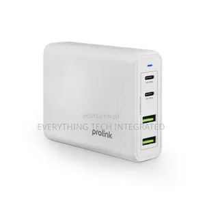 PROLINK PDC410001 4-Port USB Charger 100W With Power Delivery & PPS