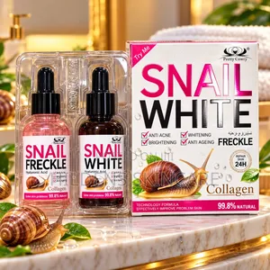 Pretty Cowry Snail White & Snail Freckle Serum Duo