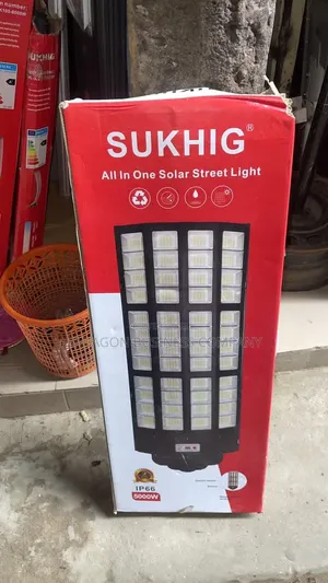 5000watts Sukhig Solar Street Lights.