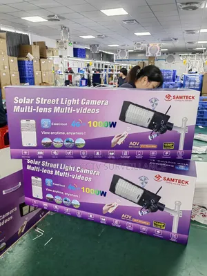 Solar Street Light Camera Multi-Lens 1000Watt