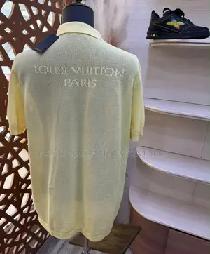 Yellow Original Louis Vuitton Polo Available in Store M —— XXL
