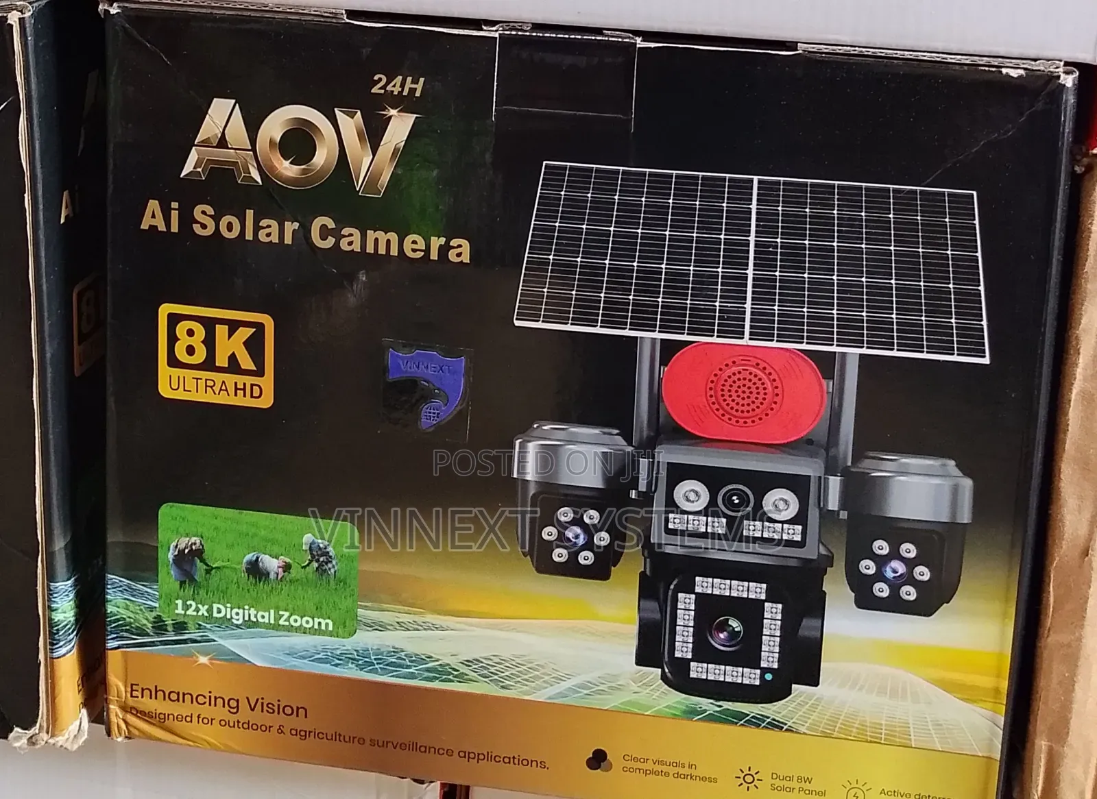 AOV AI Solar Camera 8k Ultra