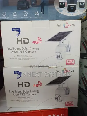 Intelligent Solar Energy Alert PTZ Camera