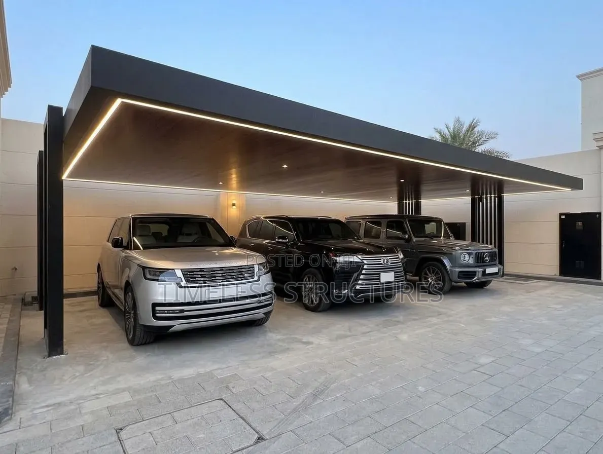 Steel Glazed Carport