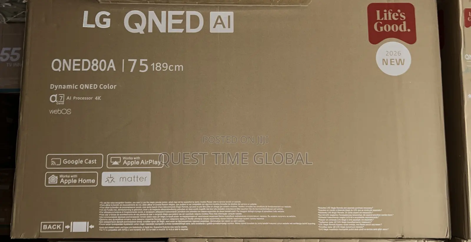 ThinQ Ai 75 Inches Smart TV
