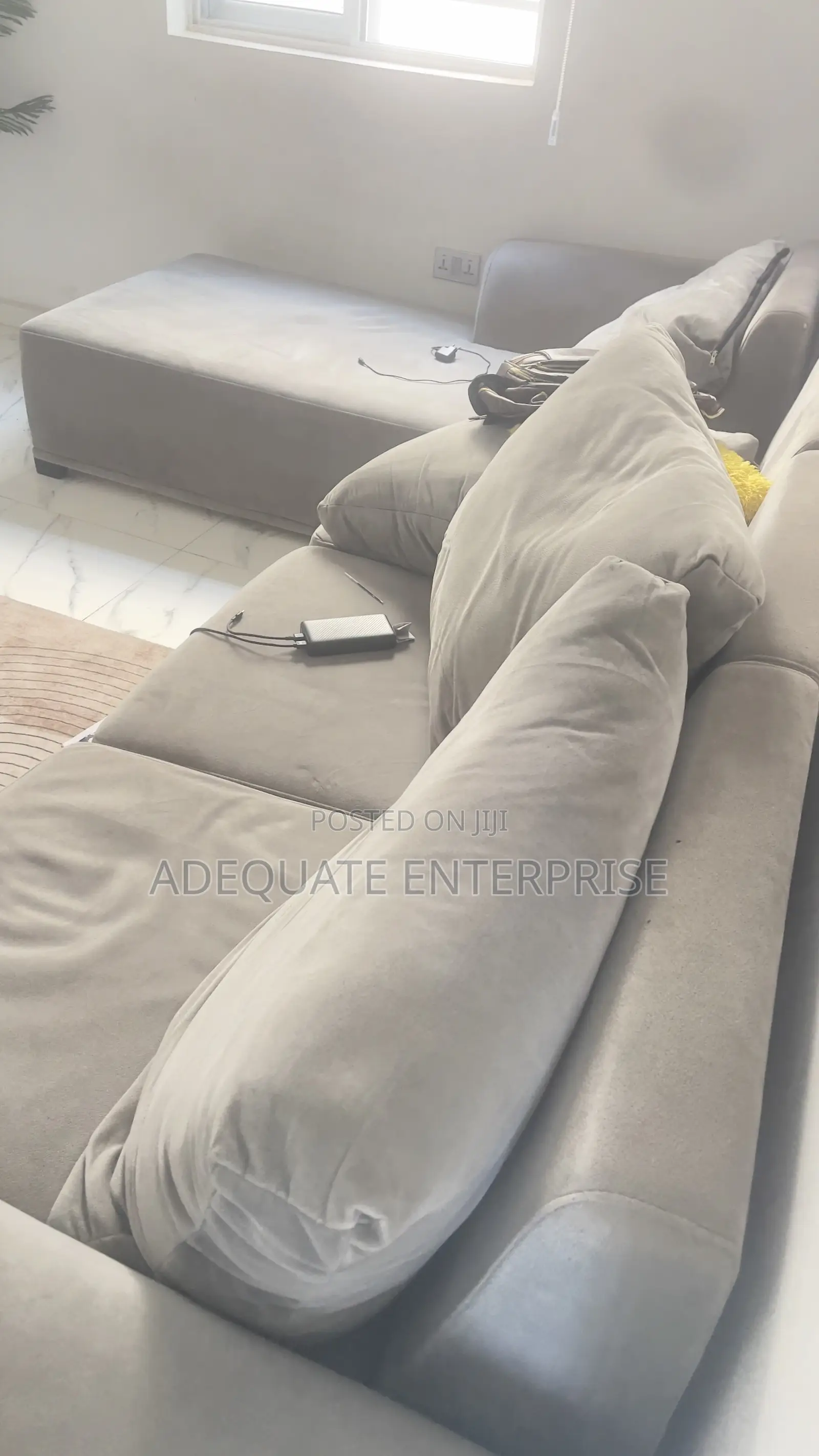L Shape Sofa Neatly Used