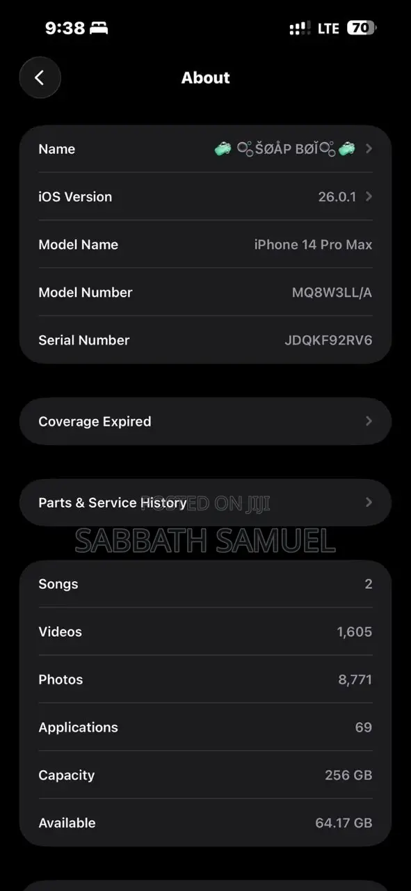 Apple iPhone 14 Pro Max 256 GB Blue