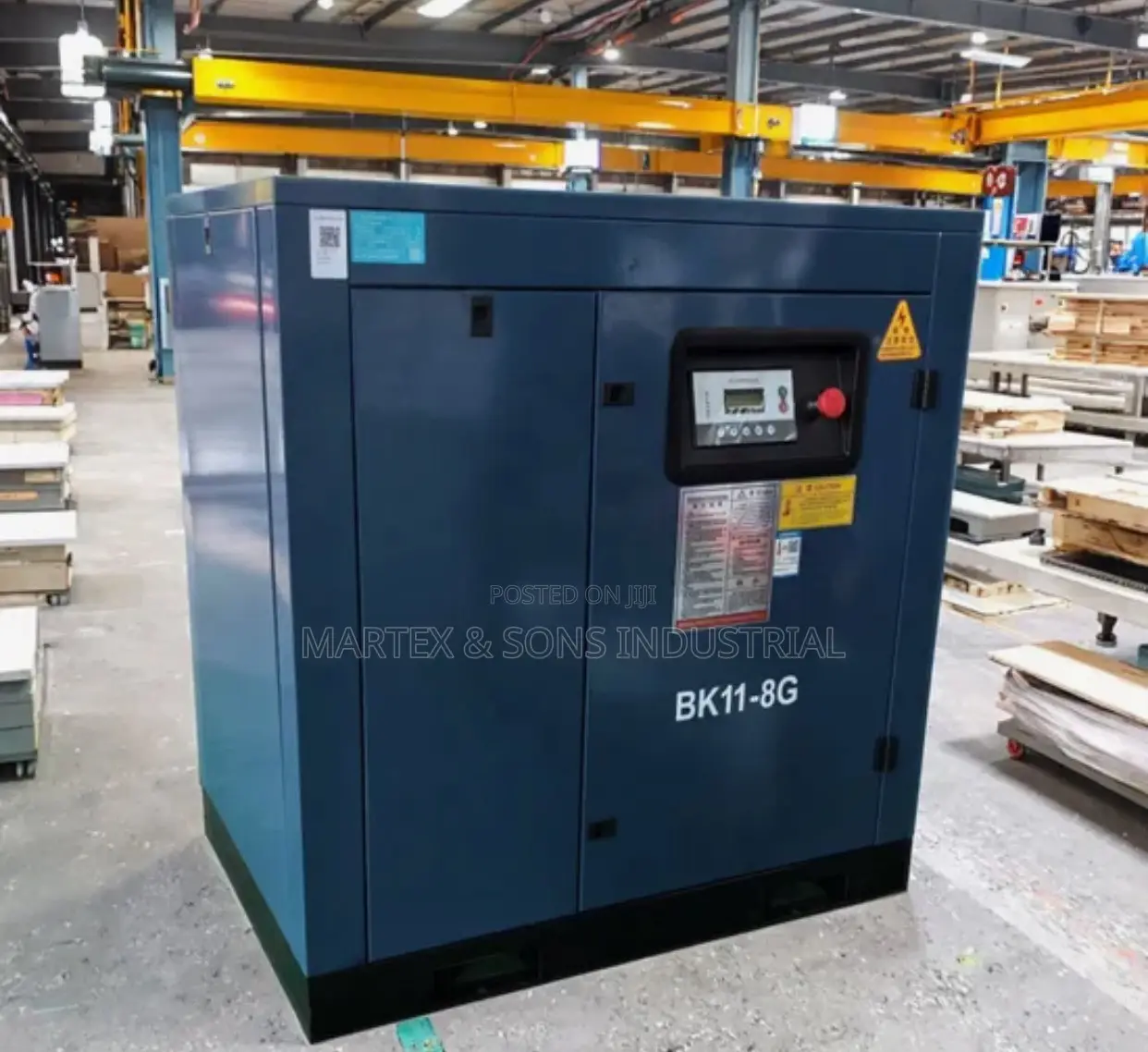BK11-8 Screw Air Compressor Machine 8bar